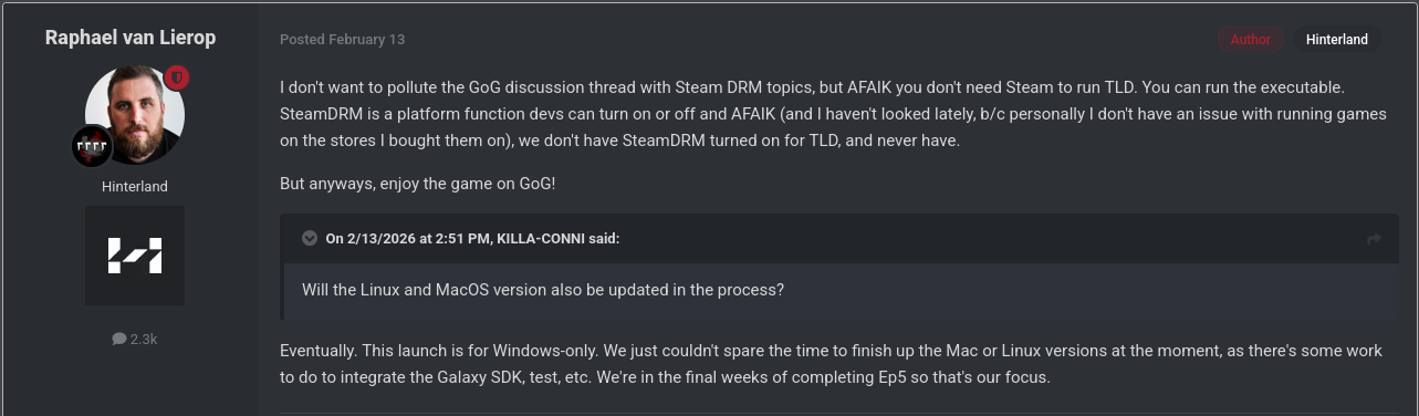 Another broken promise?